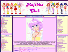 Tablet Screenshot of majokkoclub.com